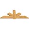 Ekena Millwork Kennewick Rough Sawn Timber Gable Bracket, Western Red Cedar, 60"W x 25"H x 2"D x 6"F, 10/12 Pitch GBW060X25X0206KEN00RWR - alternate 3